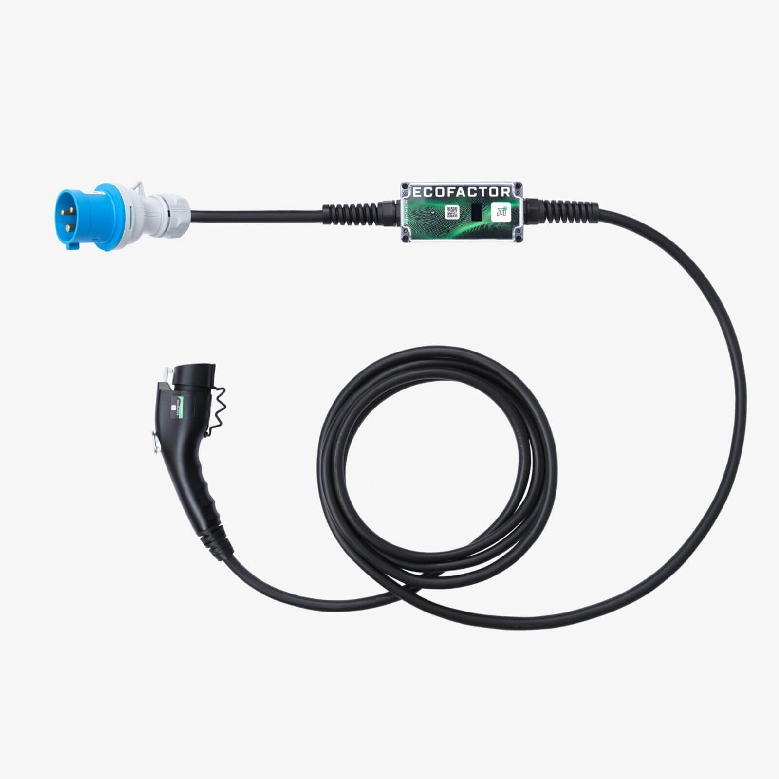 ECOFACTOR Type 1 7 32A (7 kW) charging station for electric vehicles