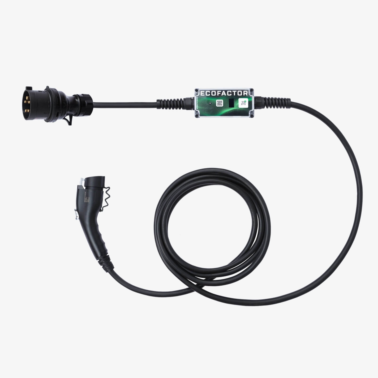 ECOFACTOR Type 1 32A (7 kW) charging station for electric vehicles