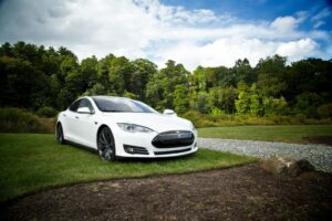 Servicing Tesla Model S electric cars in Ukraine