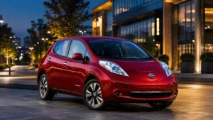 How long does the battery last in the Nissan Leaf