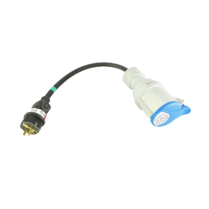 Перехідник вилка 2 pin – гніздо 3 pin