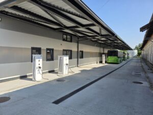 Modern charging infrastructure for electric buses in Curtea de Argeș, Romania: city municipality opts for ECOFACTOR hardware & software solution